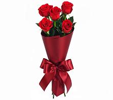 Букет 5 Красных роз Эдлесс Лав в Полевском Свердловская область