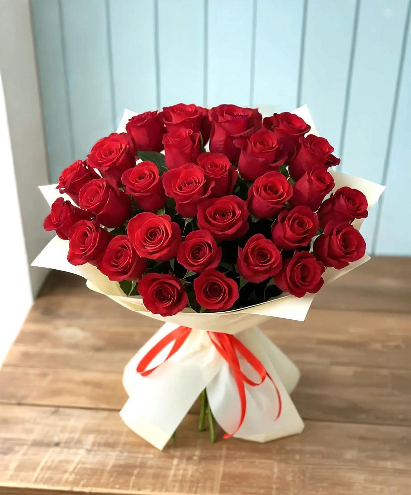 Букет 29 Красных роз в Полевском Свердловская область