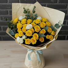 Букет цветов из:  Розы #REPLACE_PRED# Полевском Свердловская область