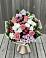 Букет цветов из: Альстромерии, Гвоздики, Розы и Хризантемы в Полевском Свердловская область