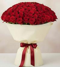 Букет 101 Красная роза Милано в Полевском Свердловская область