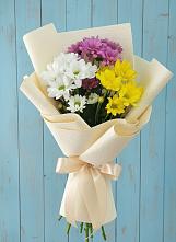 Букет цветов из:  Хризантемы #REPLACE_PRED# Полевском Свердловская область
