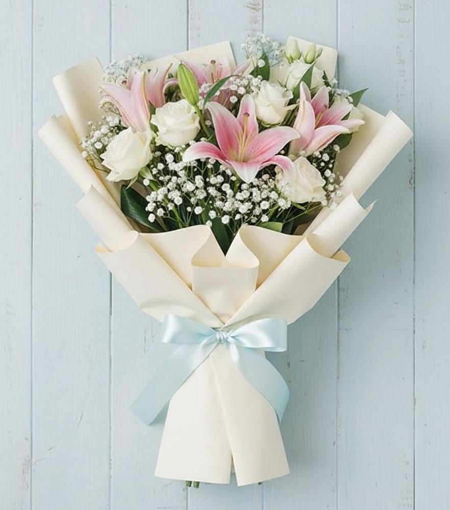 Букет цветов из: Лилии в Полевском Свердловская область