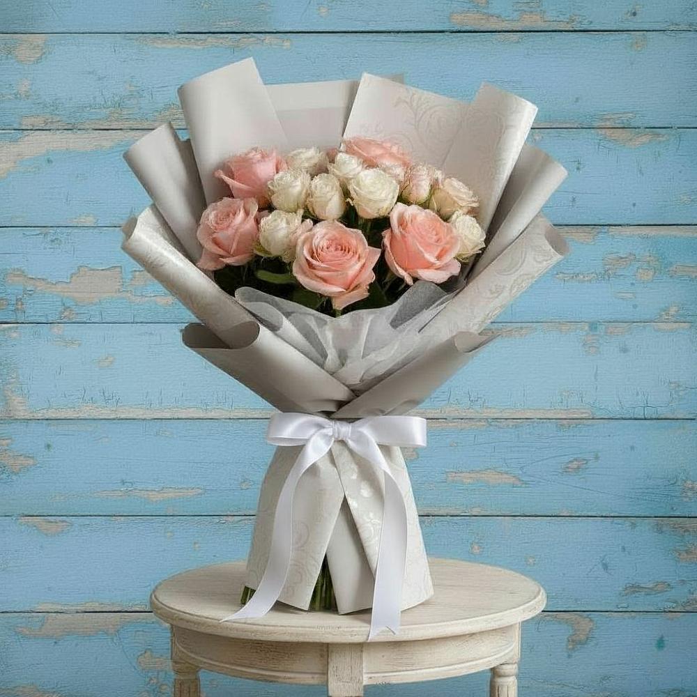 Букет цветов из: Розы в Полевском Свердловская область