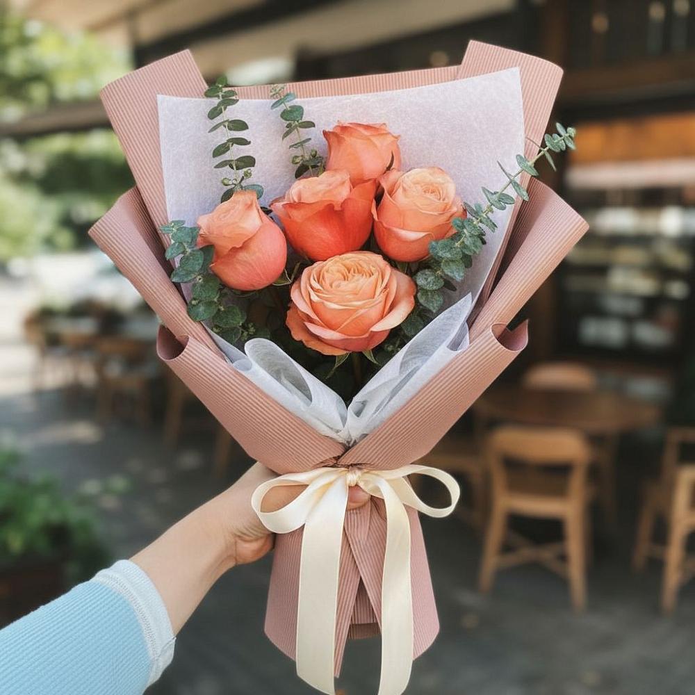 Букет цветов из: Розы в Полевском Свердловская область