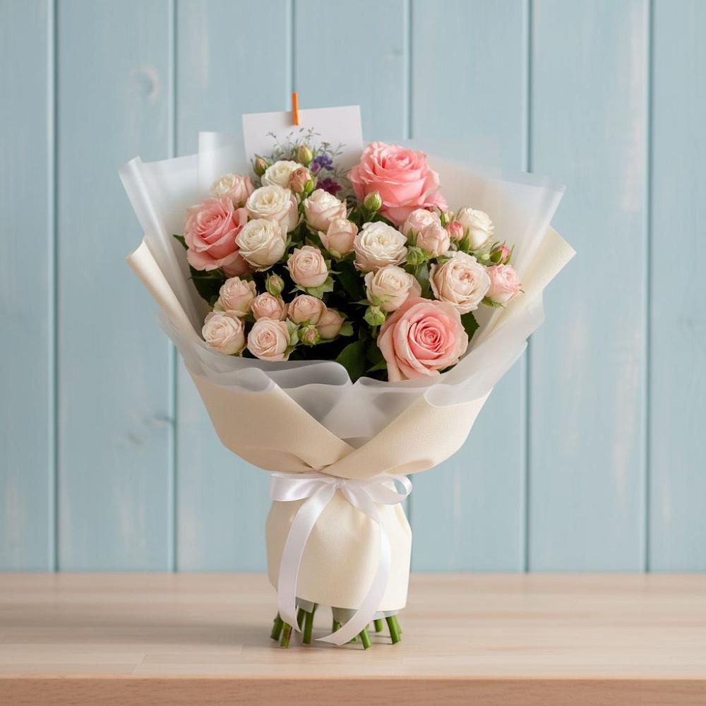 Букет цветов из: Розы в Полевском Свердловская область