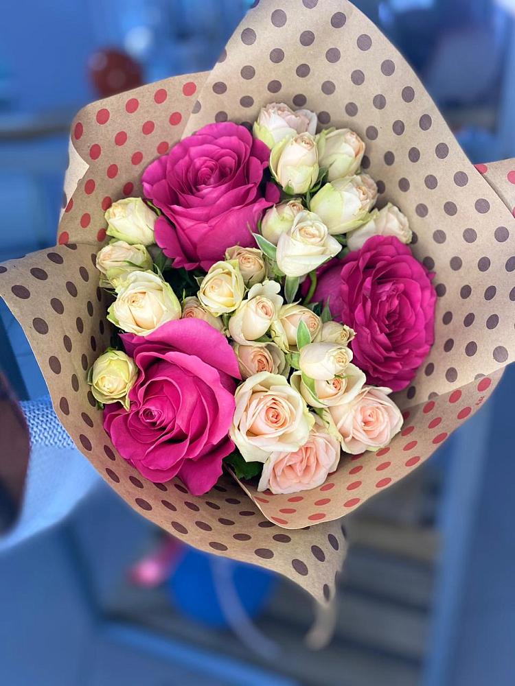 Букет цветов из: Розы в Полевском Свердловская область