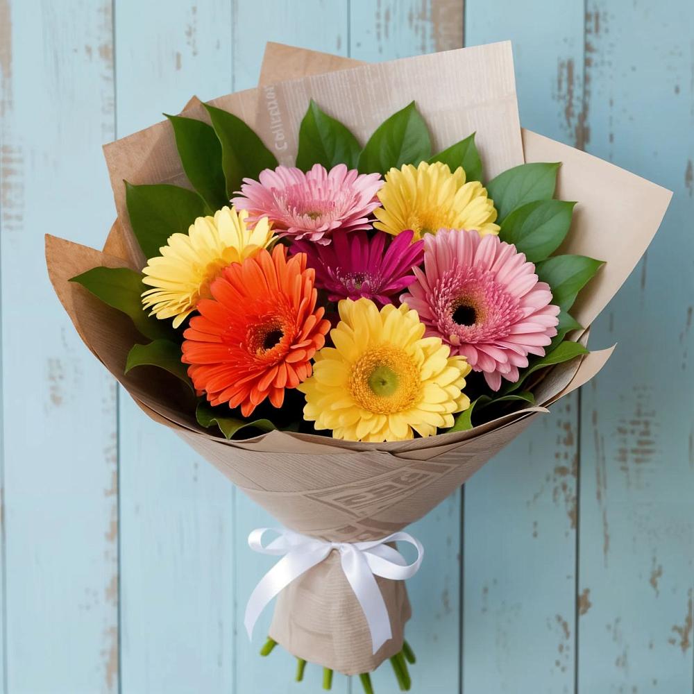 Букет цветов из: Герберы в Полевском Свердловская область