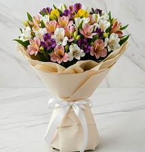 Букет цветов из:  Альстромерии #REPLACE_PRED# Полевском Свердловская область