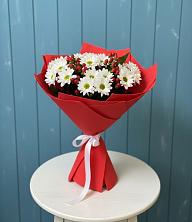 Букет цветов из:  Хризантемы в Полевском Свердловская область