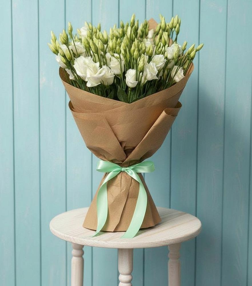 Букет цветов из: Лизиантусы в Полевском Свердловская область