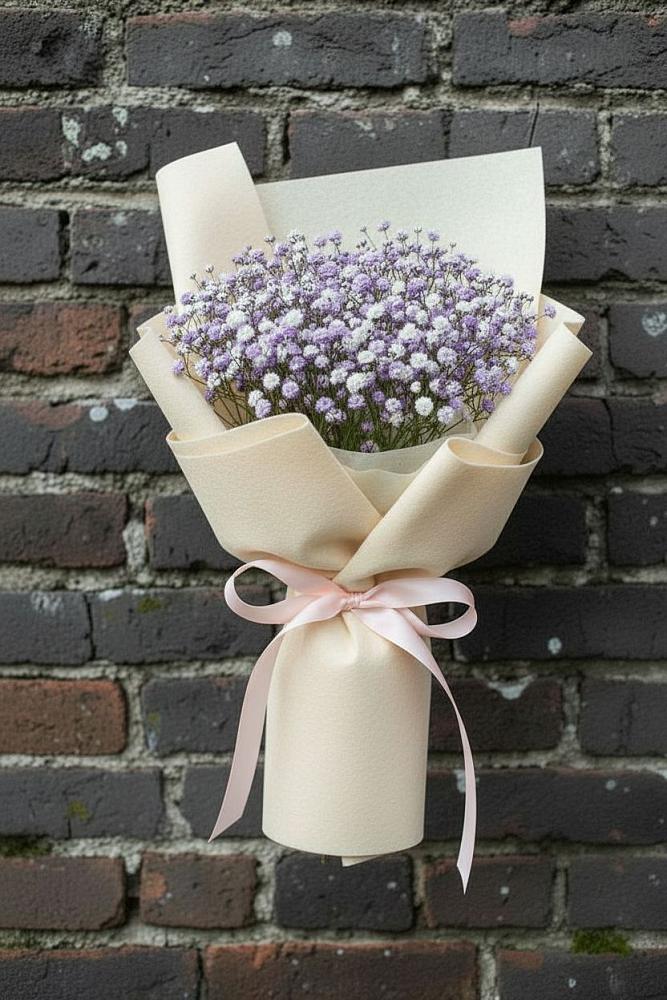 Букет цветов из: Гипсофила в Полевском Свердловская область