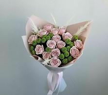 Букет цветов из:  Розы и Хризантемы в Полевском Свердловская область