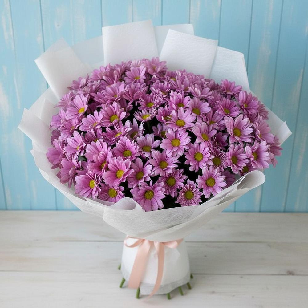 Букет цветов из: Хризантемы в Полевском Свердловская область