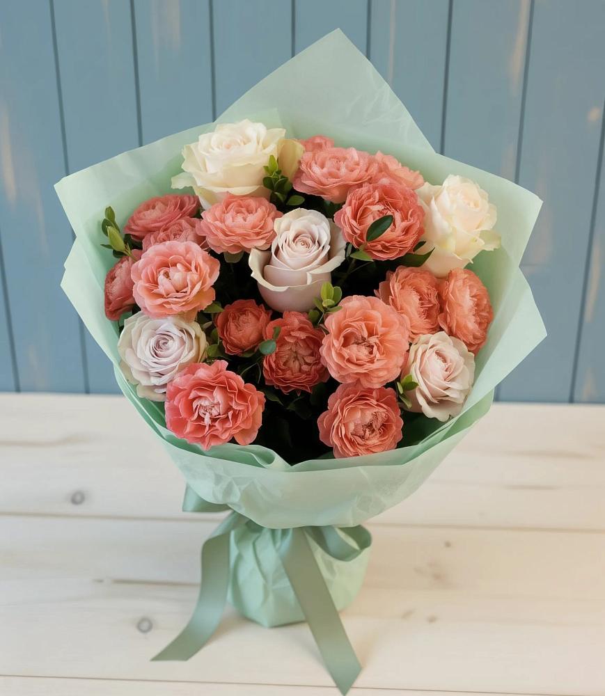 Букет цветов из: Розы в Полевском Свердловская область