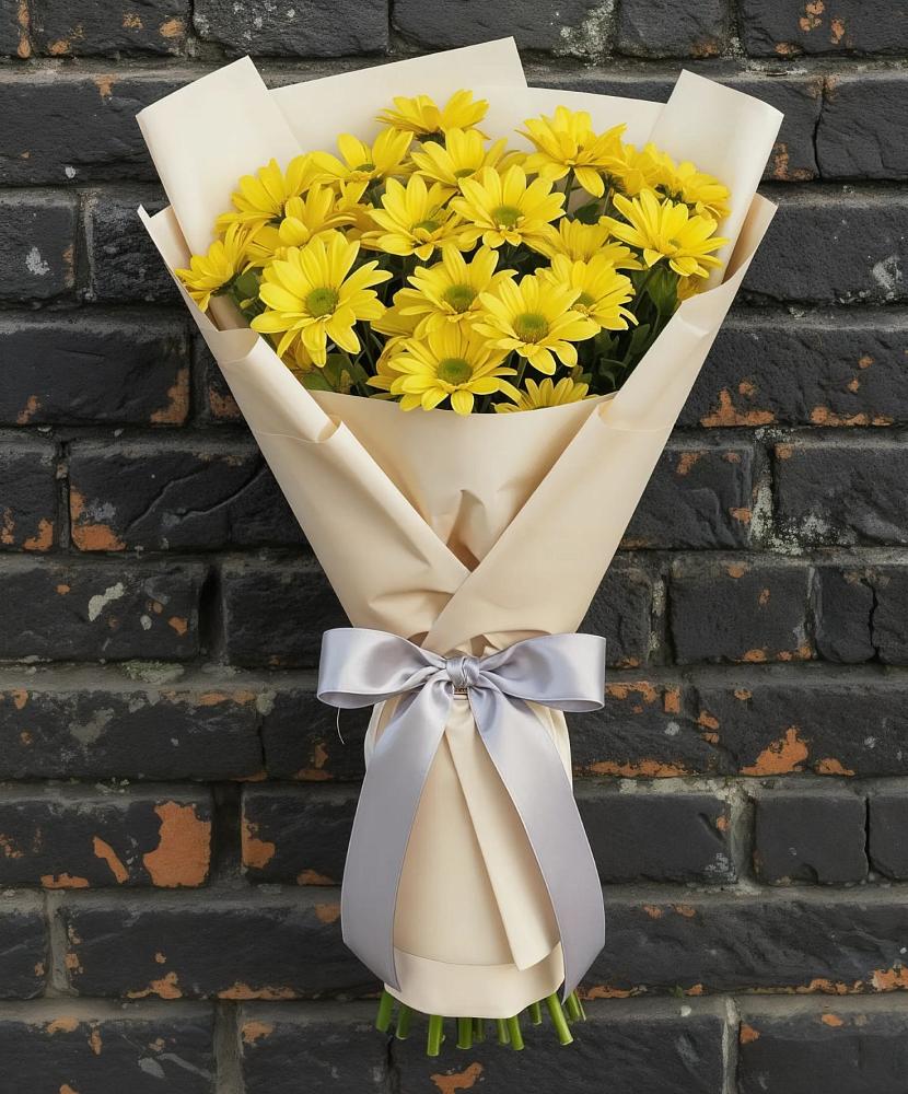 Букет цветов из: Хризантемы в Полевском Свердловская область