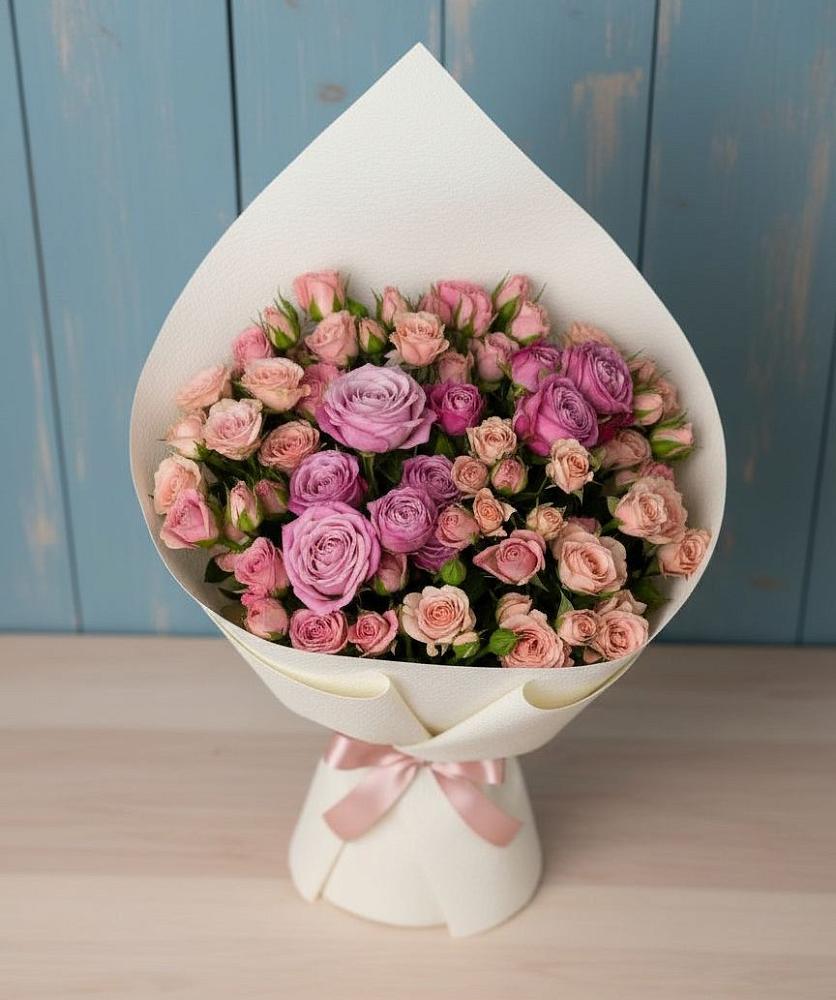 Букет цветов из: Розы в Полевском Свердловская область