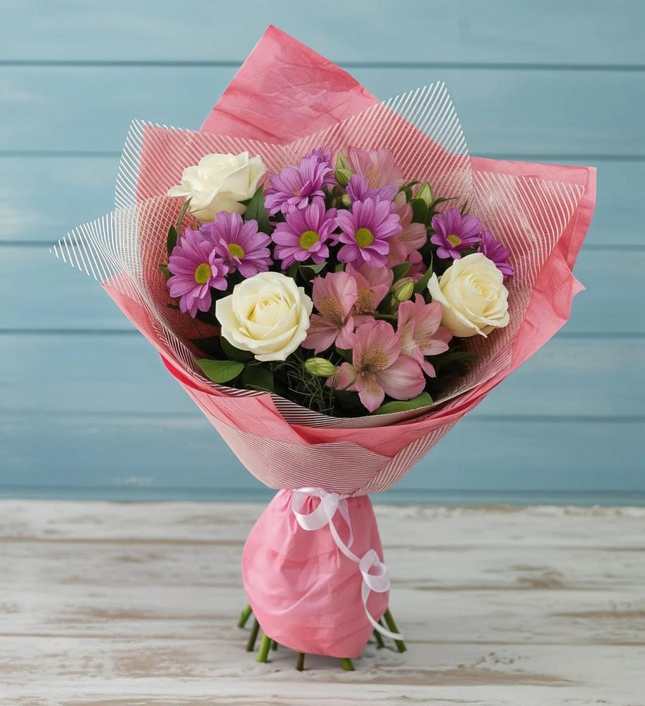 Букет цветов из: Герберы в Полевском Свердловская область