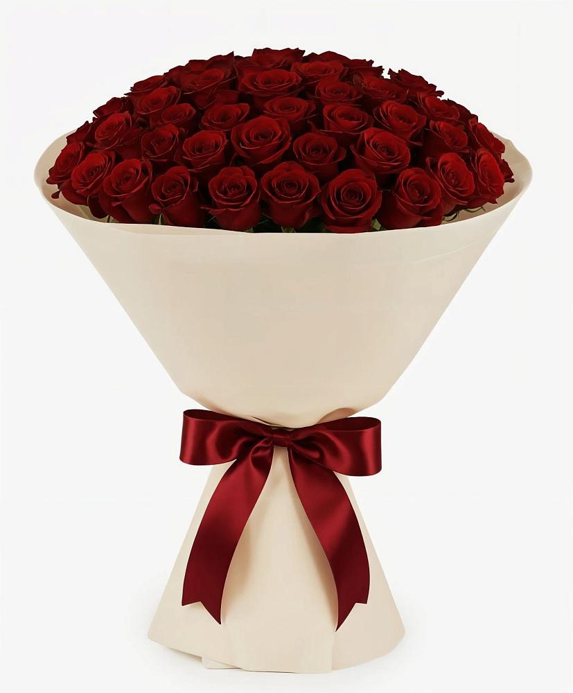 Букет 101 Бордовая роза Блэк Бакарра в Полевском Свердловская область