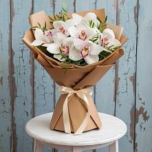 Букет цветов из:  Орхидеи и Розы в Полевском Свердловская область